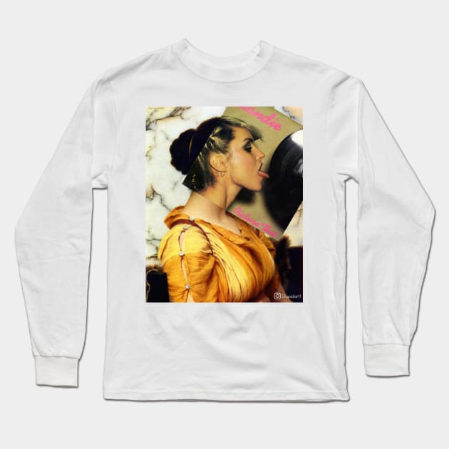 Collage Art Long Sleeve T-Shirt by Stupidart1